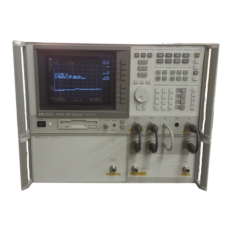 HP 8542E Installation and operation manual