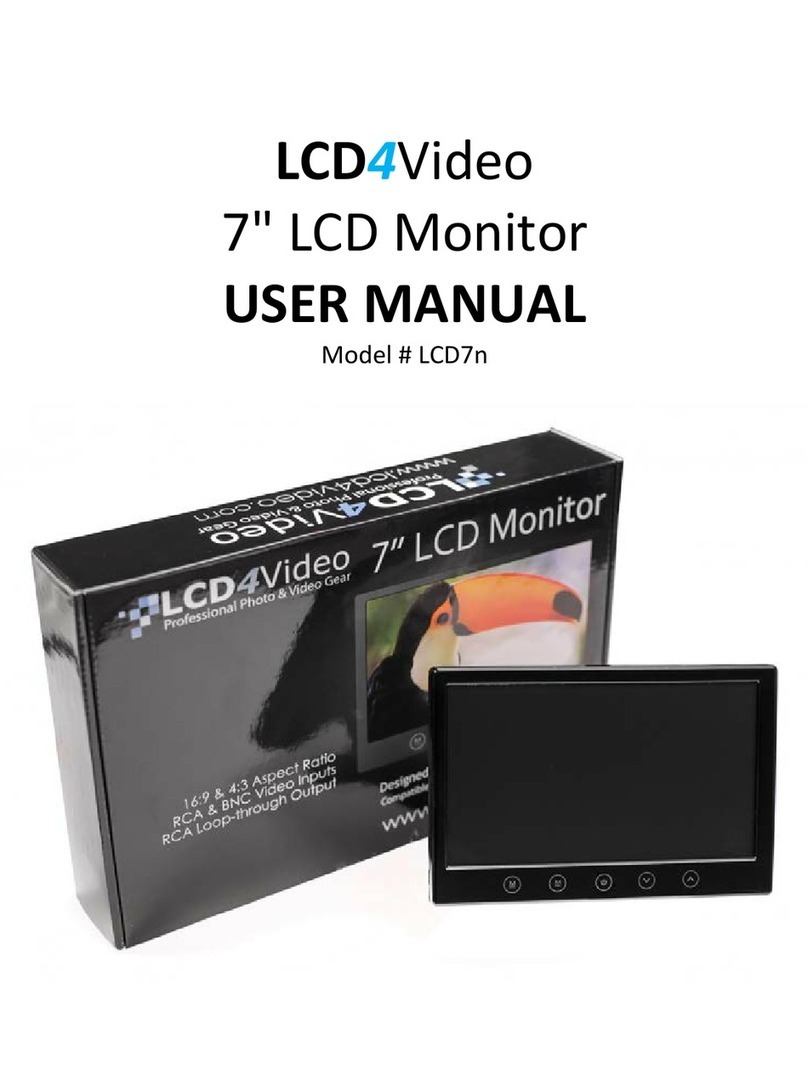 LCD4Video LCD7n User manual
