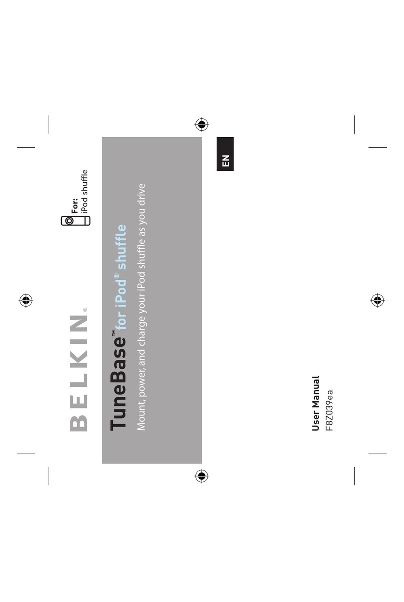 Belkin TuneBase F8Z039ea user manual