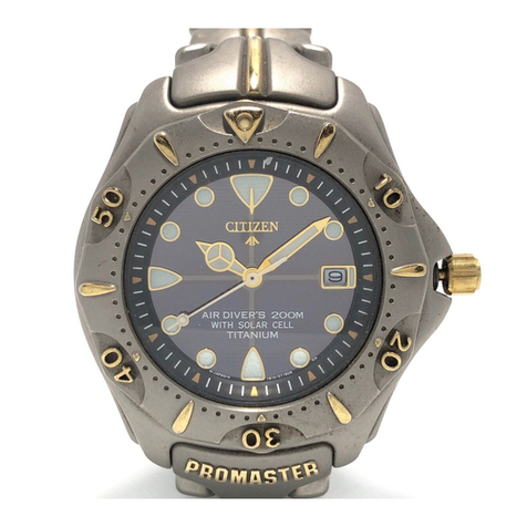 Citizen Quartz 7810 Manual