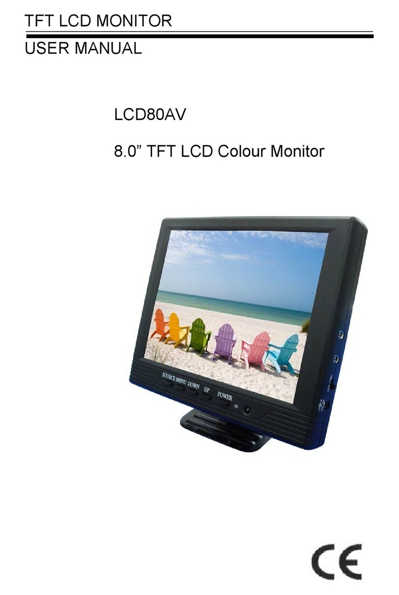PSI LCD80AV User manual