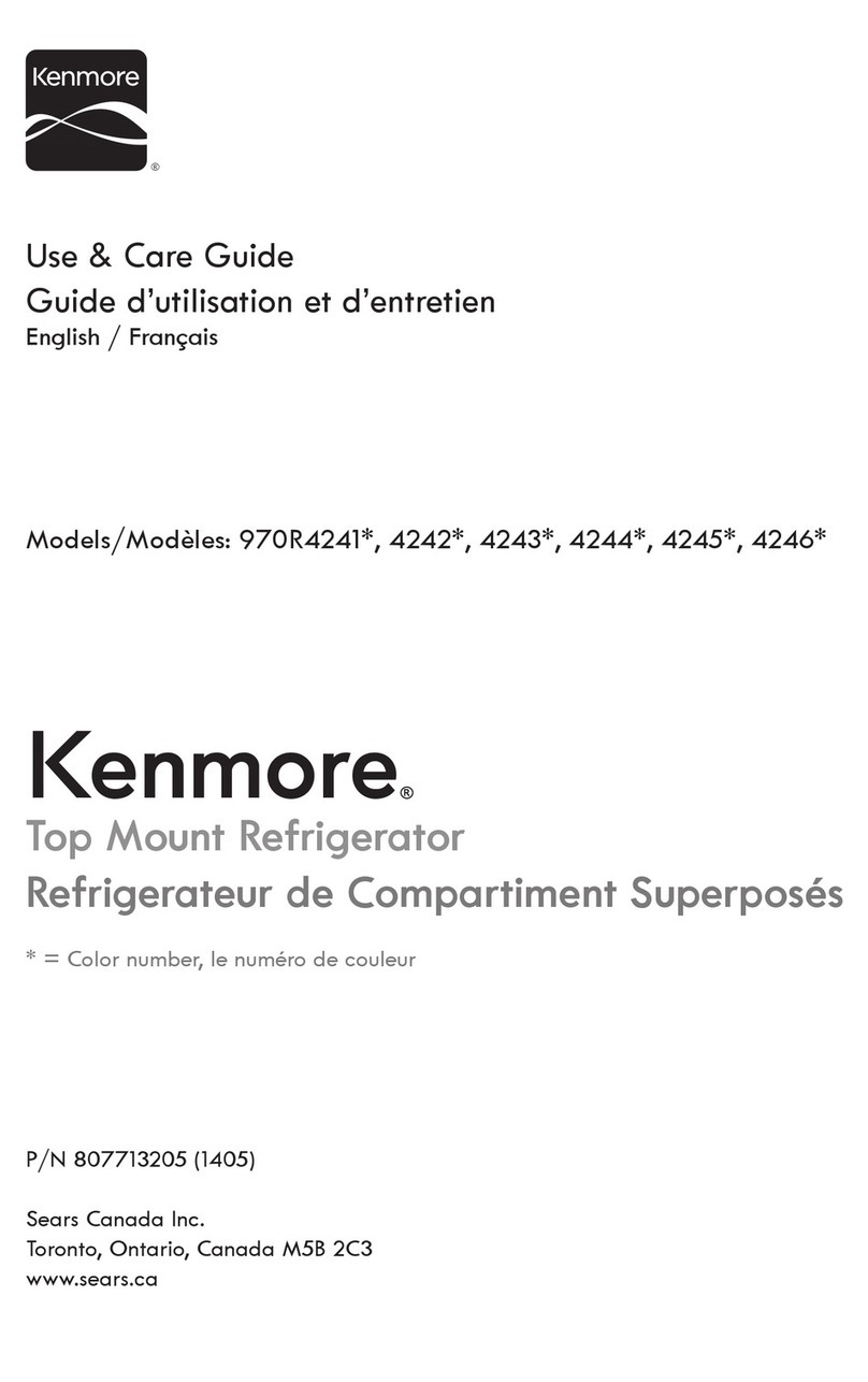 Kenmore 970R4241 Series Use & care guide