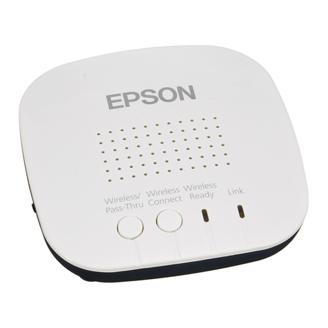 Epson EHDMC10 User manual Epson EHDMC10 User manual