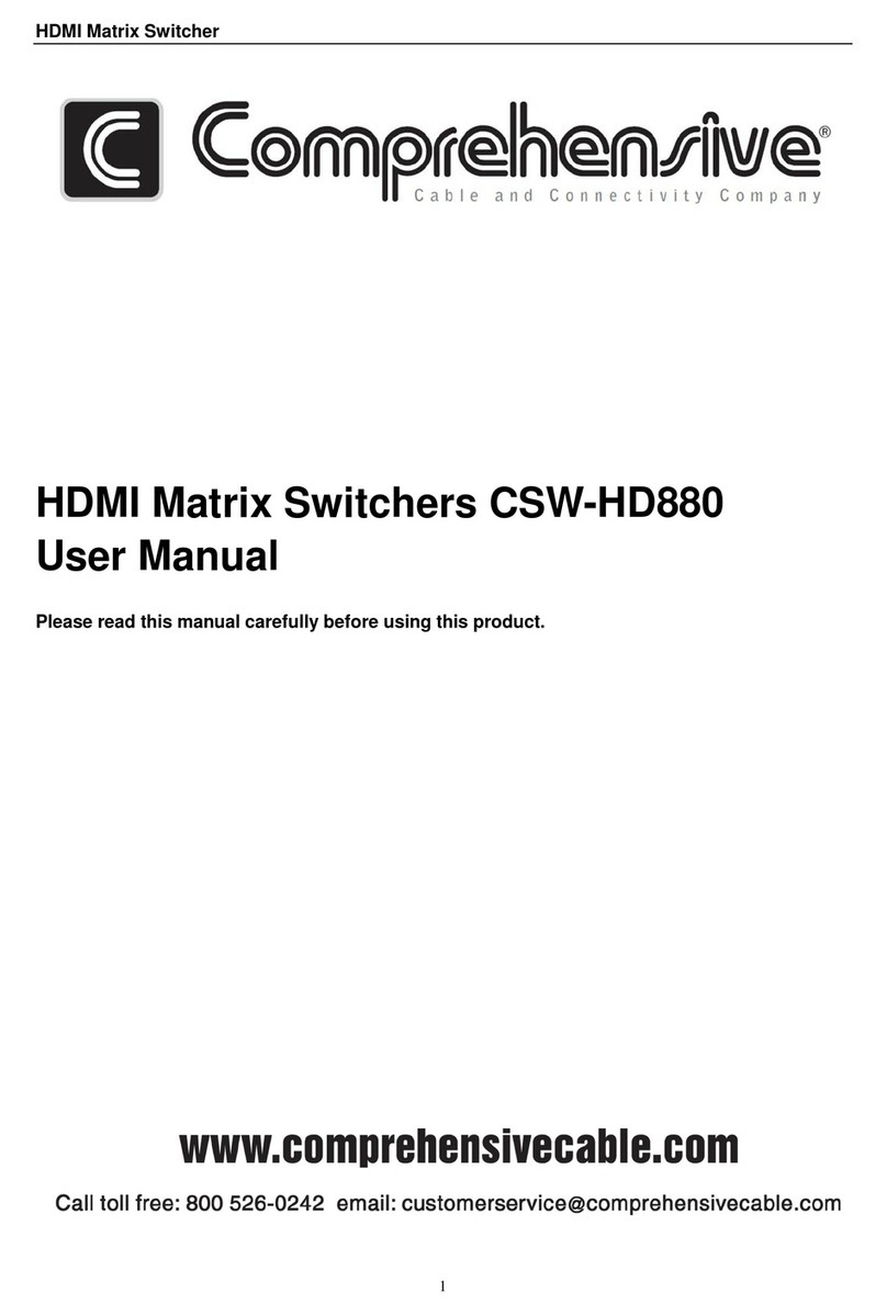 Comprehensive CSW-HD880 User manual