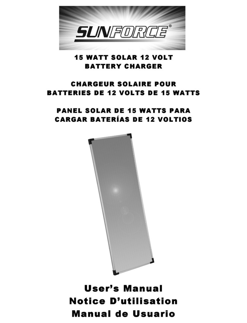 Sunforce 50032 user manual