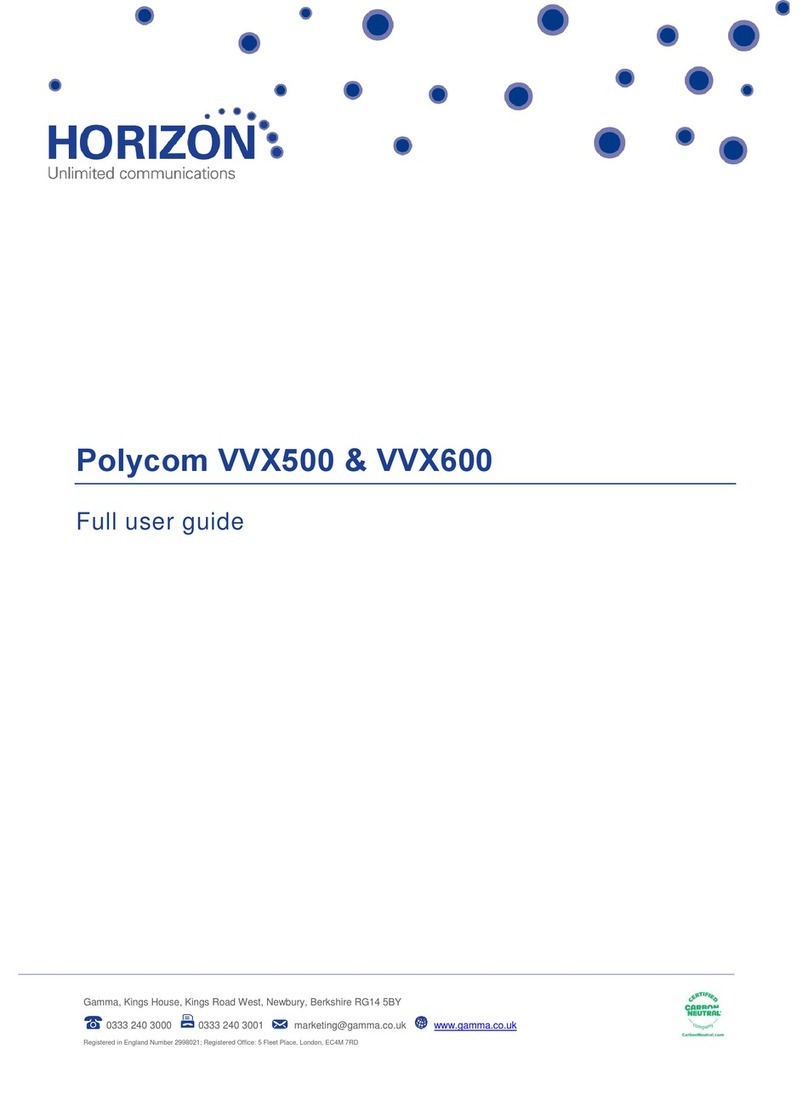 Polycom Integra VVX 500 Full user guide