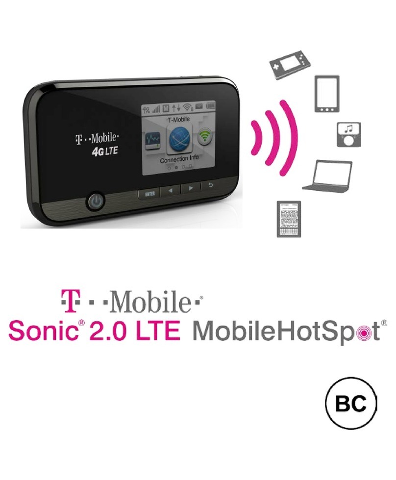 T-Mobile SONIC User manual