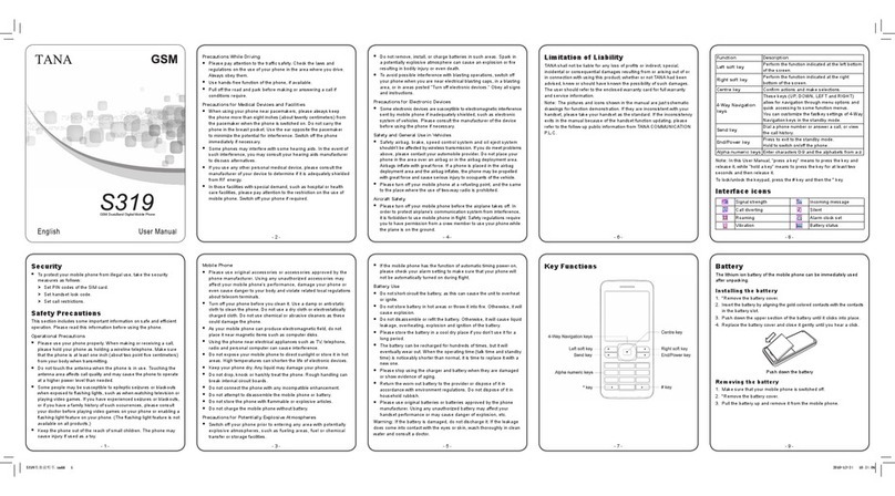 Zte TANA S319 User manual