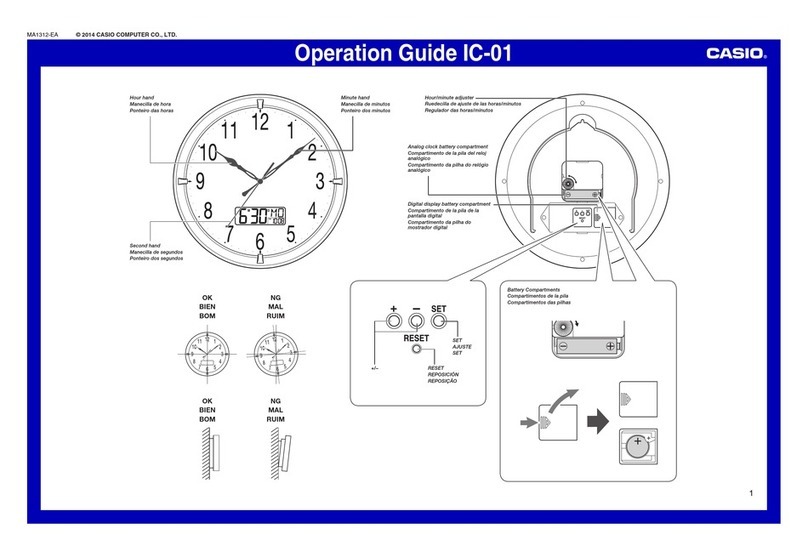 Casio IC-01 User manual