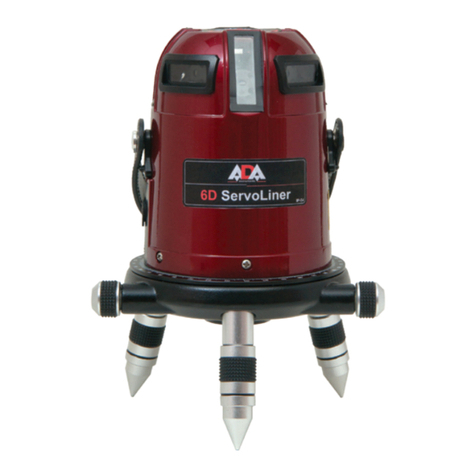 ADA INSTRUMENTS 6D SERVOLINER operating manual