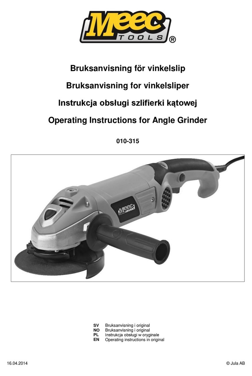 Meec 010-315 operating instructions