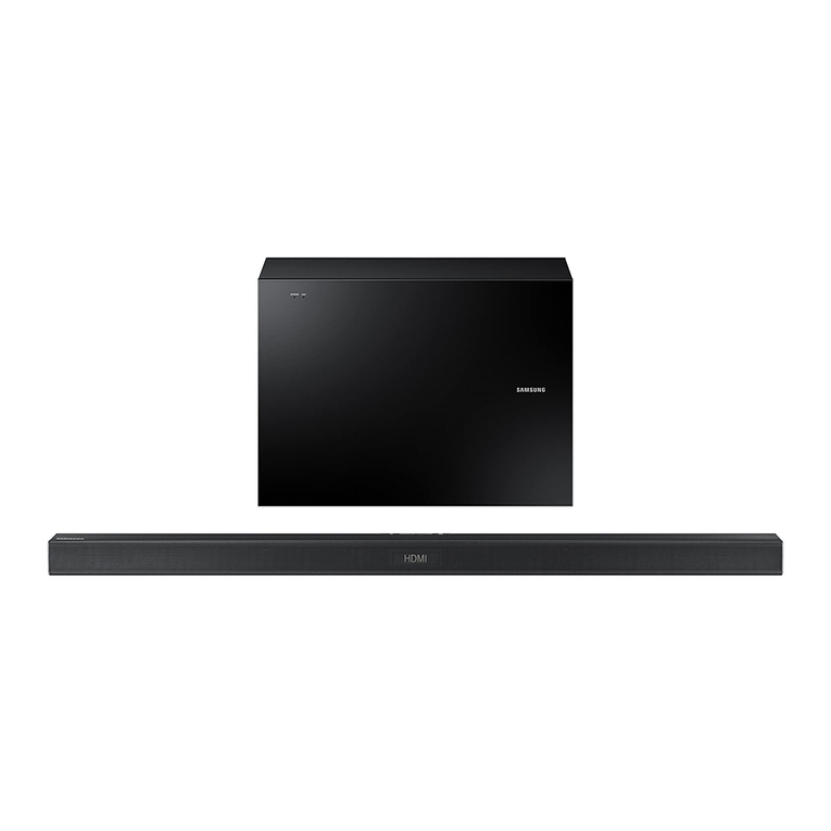 Samsung HW-J550 User manual Samsung HW-J550 User manual