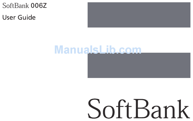SoftBank 006Z User manual