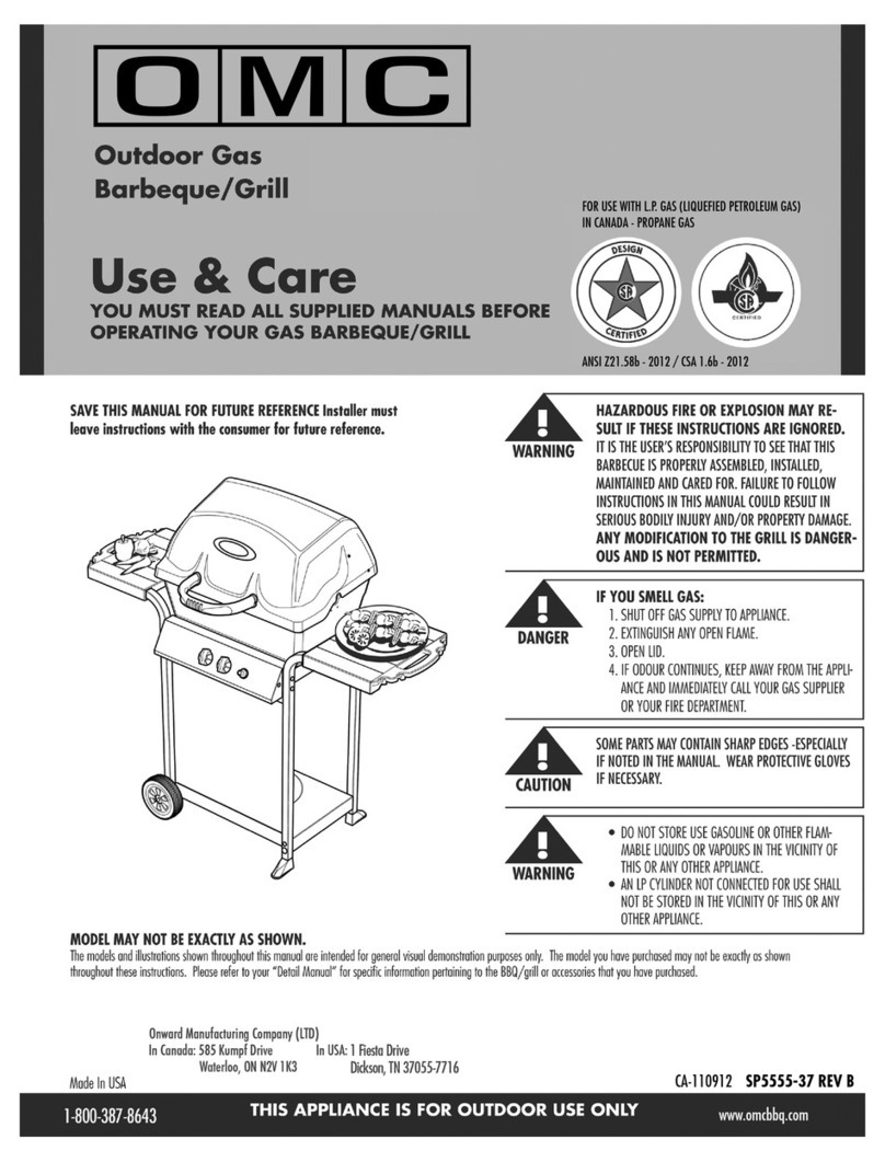 OMC CA-110912 Owner's manual
