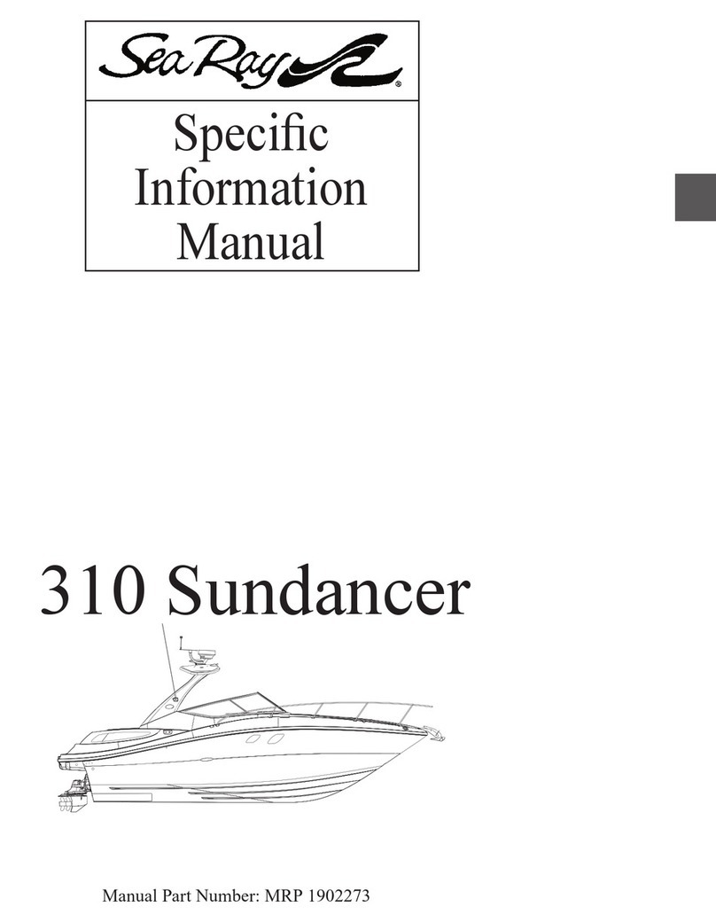 Sea Ray 310 Sundancer Quick setup guide Sea Ray 310 Sundancer Quick setup guide