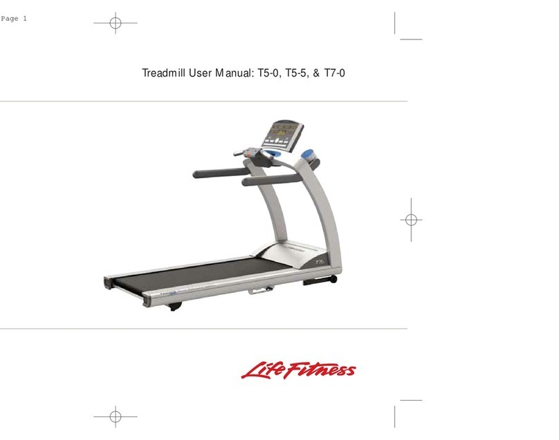 Life Fitness T5-0 user manual