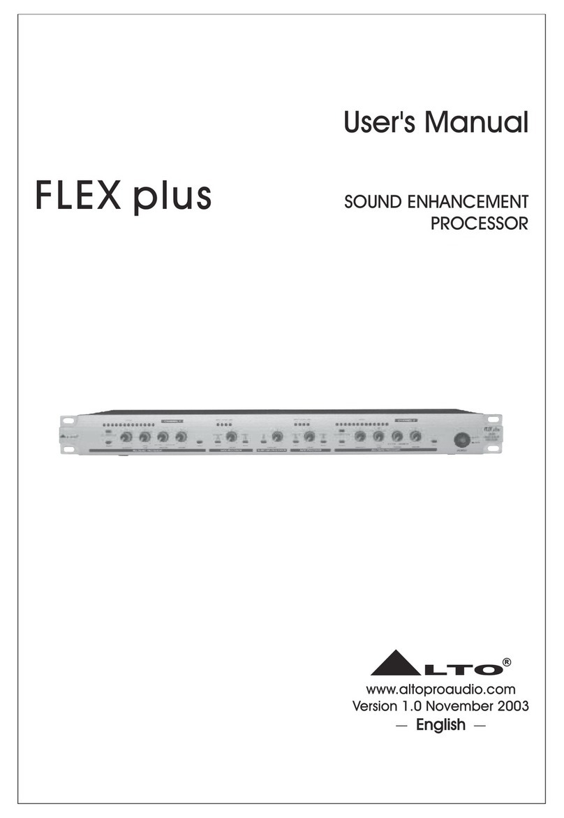 Alto FLEX plus user manual