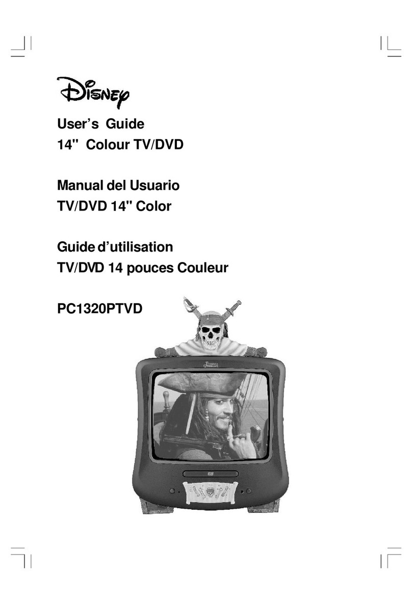 Disney PC1320PTVD User manual