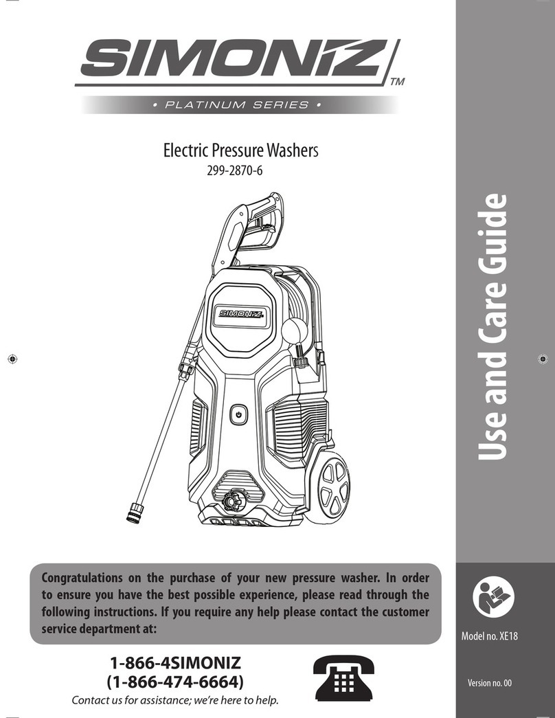 Simoniz 299-2870-6 User manual