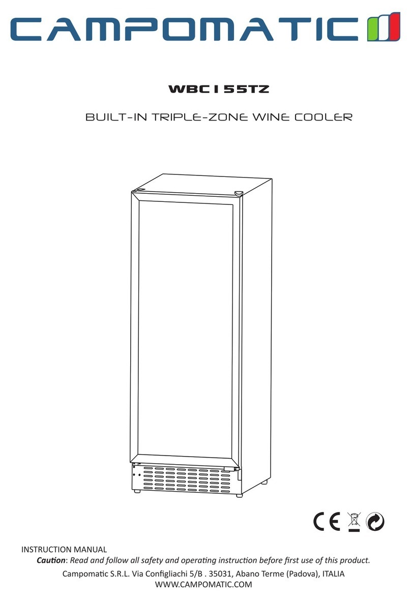 Campomatic WBC155TZ instruction manual