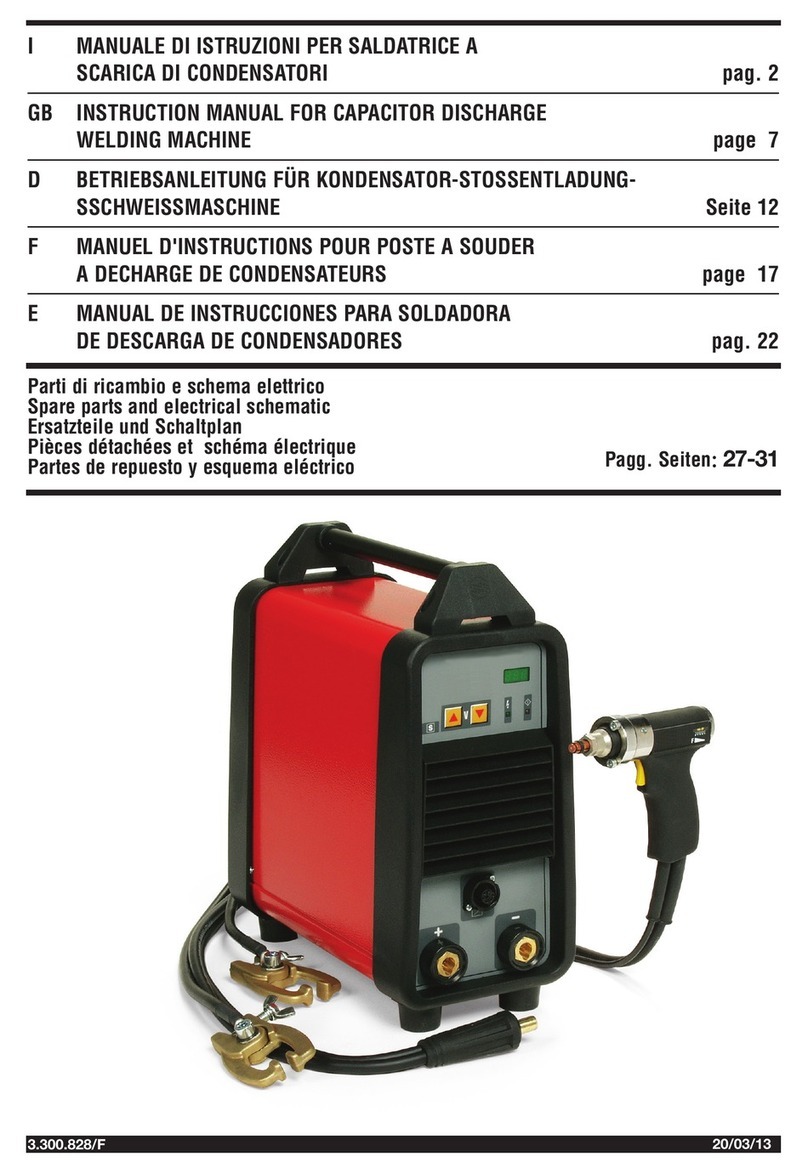 Capacitor Discharge 3300828-F instruction manual