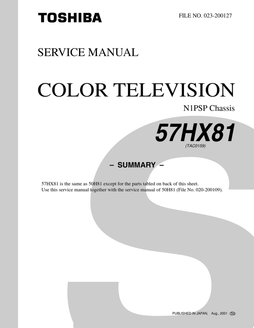 Toshiba 57HX81 User manual