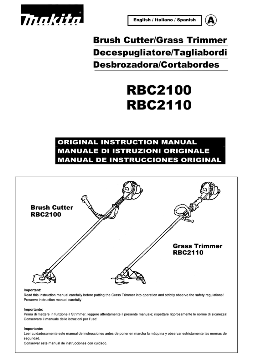 Makita RBC2100 Original instruction manual Makita RBC2100 Original instruction manual