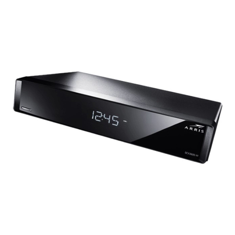 Arris DCX3600-M User manual