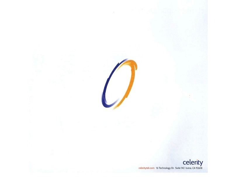 Celerity FOG-RXCB user guide