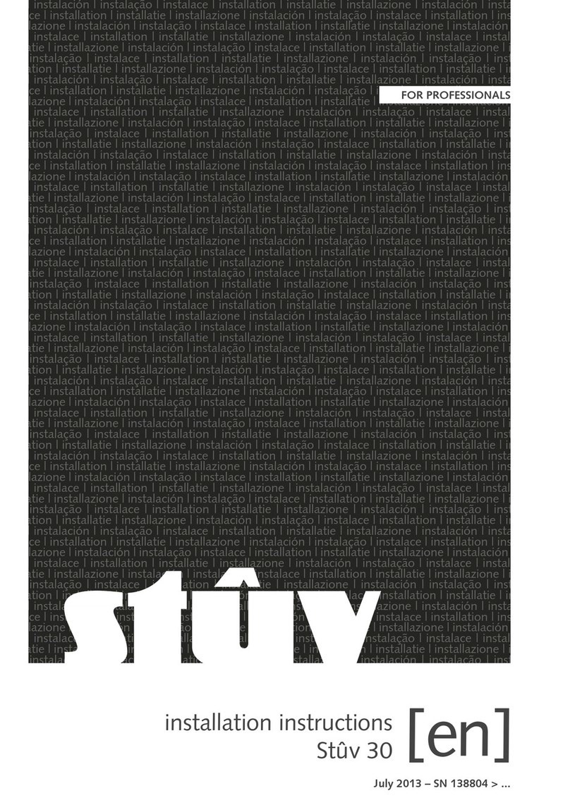 Stûv 30 Compact installation instructions Stûv 30 Compact installation instructions