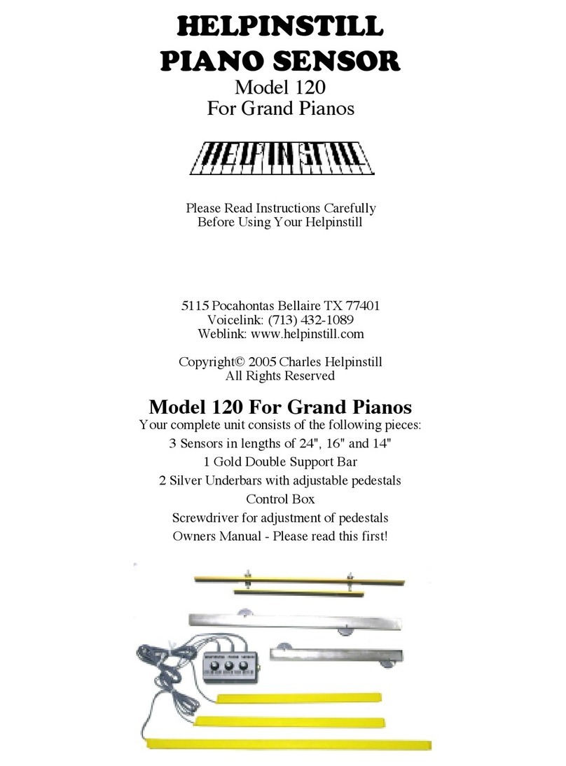 HELPINSTILL 120 instruction manual