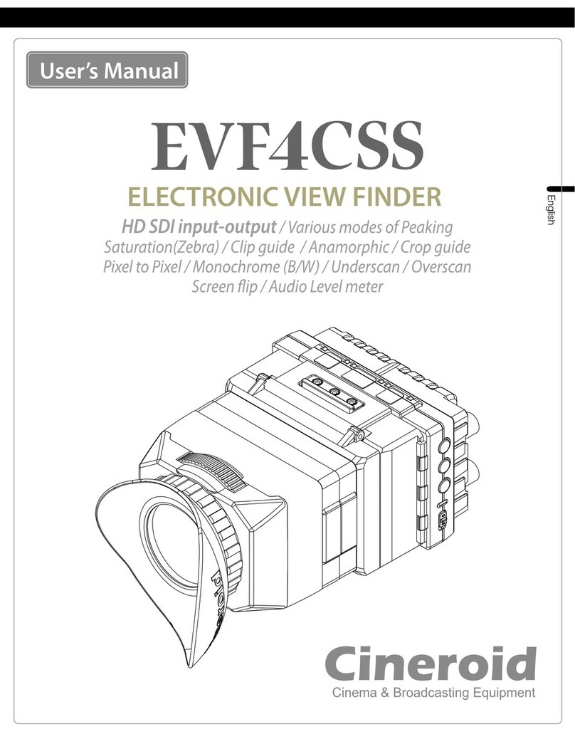Cineroid EVF4CSS user manual
