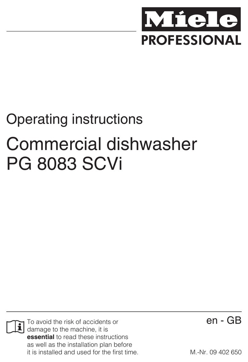 Miele PG 8083 SCVi User manual