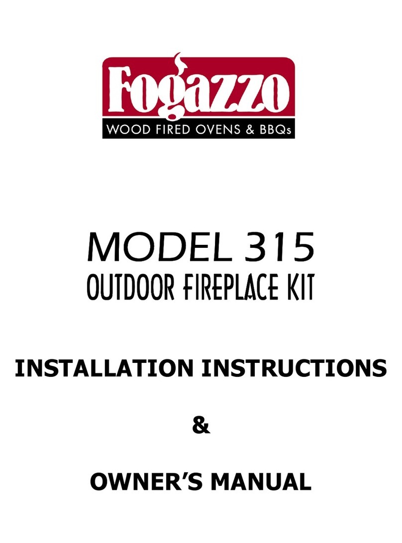 Fogazzo 315 Installation instructions & owner's manual Fogazzo 315 Installation instructions & owner's manual