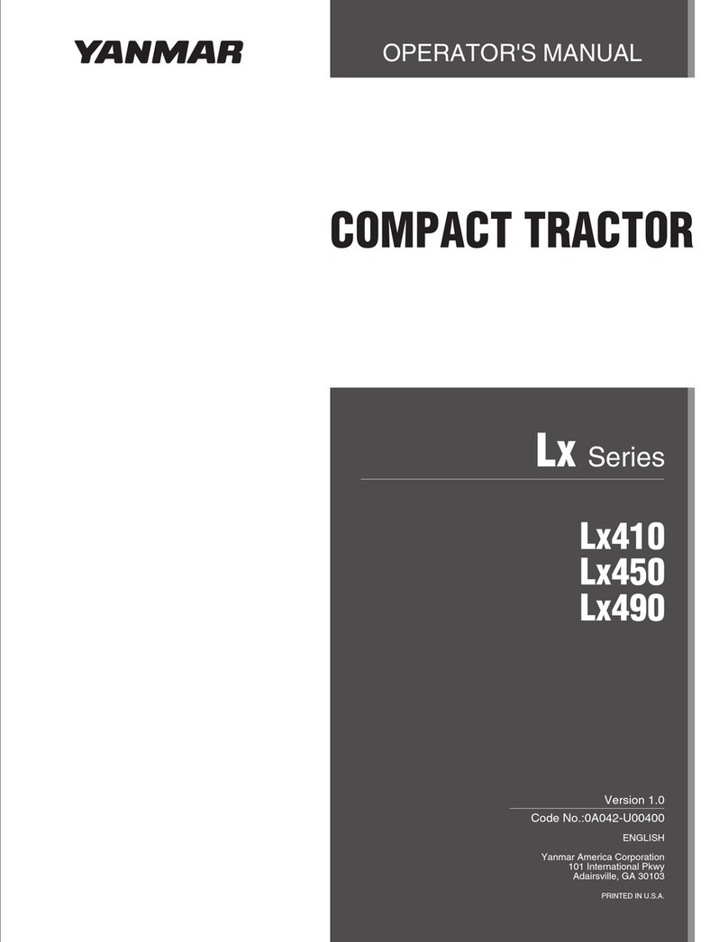 Yanmar Lx410 User manual