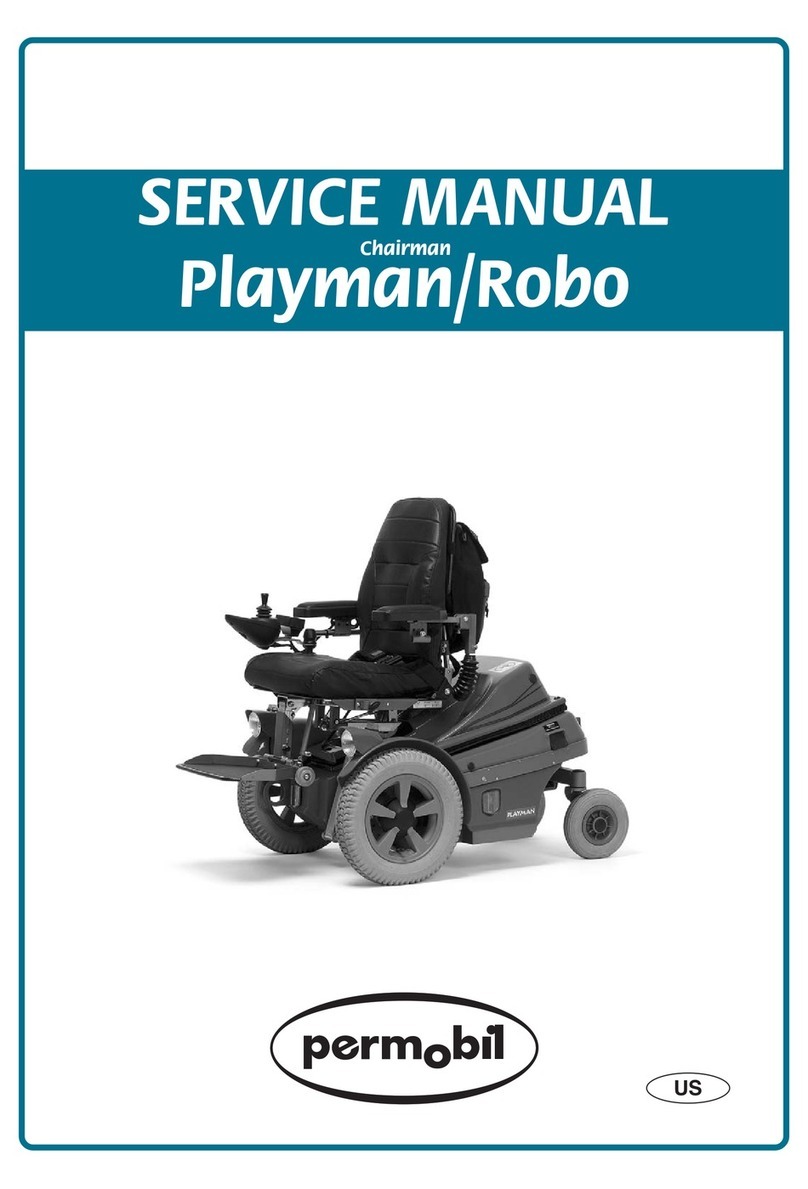 Permobil Chairman Playman User manual Permobil Chairman Playman User manual