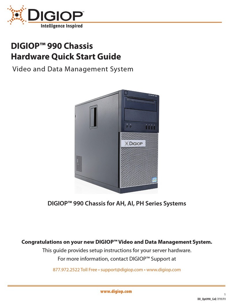 Digiop 990 Chassis User manual