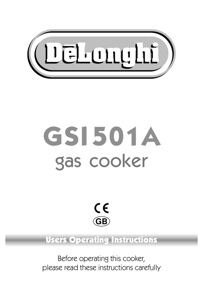 DèLonghi GSI501A Operation instructions