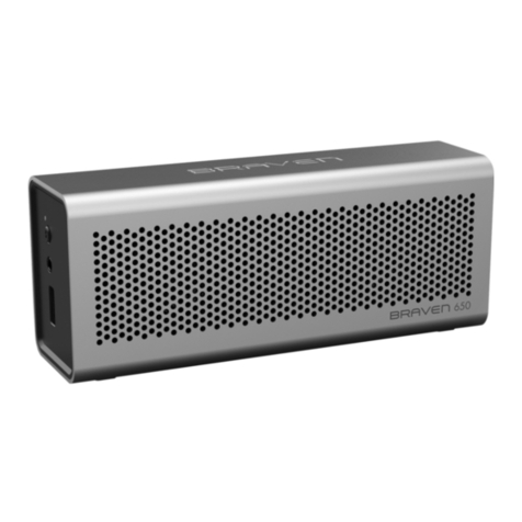 Braven 650 User manual