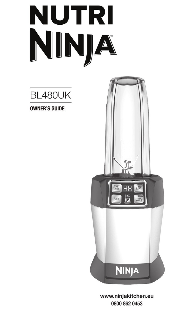 Ninja Nutri BL480UK User manual