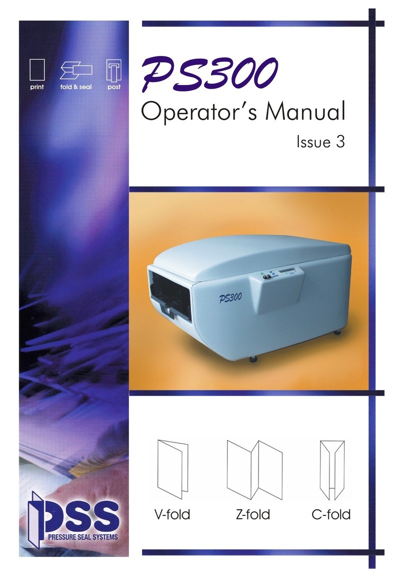 PSS PS300 Operator's manual