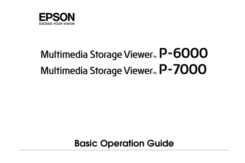 Epson P6000 - Multimedia Photo Viewer Basic operation guide