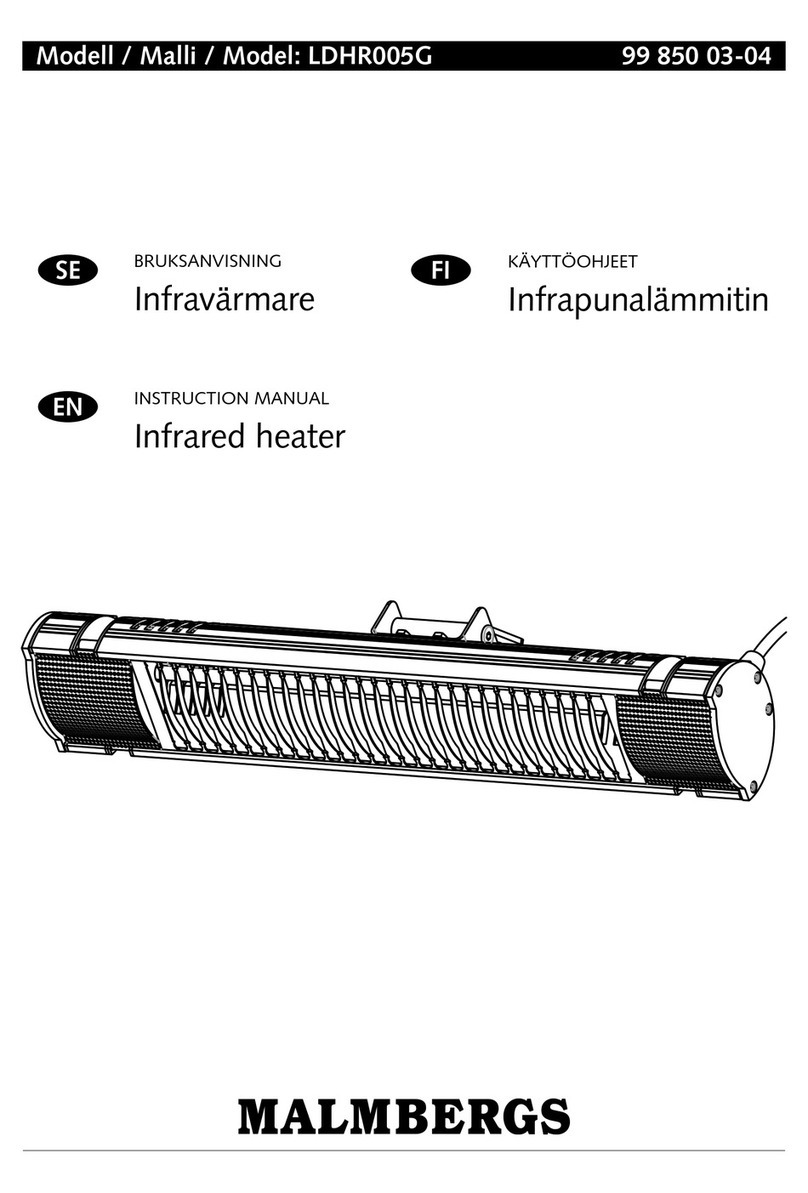 Malmbergs LDHR005G instruction manual