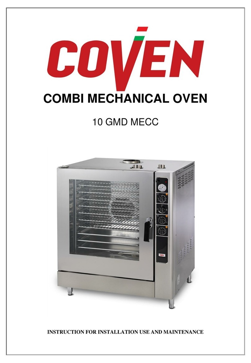 Coven 10 GMD MECC Instructions for installation, use and maintenance