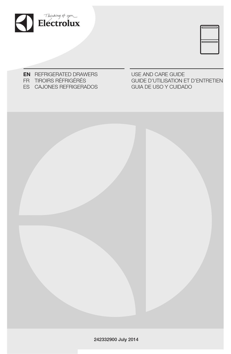 Electrolux EI24RD10QS Use and care guide