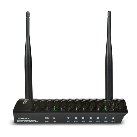 Digisol DG-HR3420 User manual