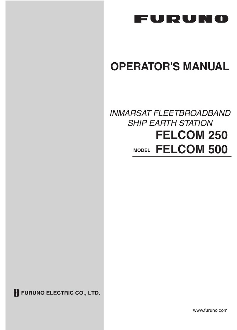 Furuno FELCOM 250 Operator's manual