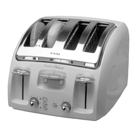 T-Fal Avante Deluxe Bagel user manual