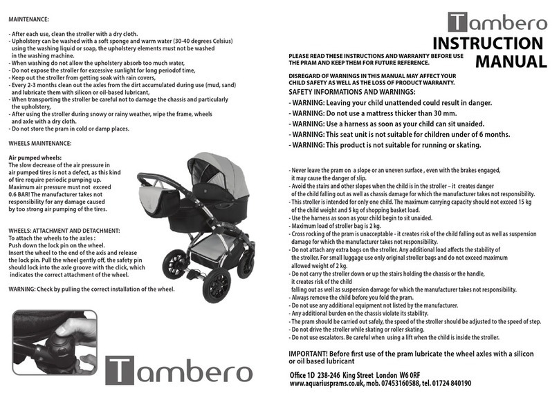 Tutek Tambero instruction manual