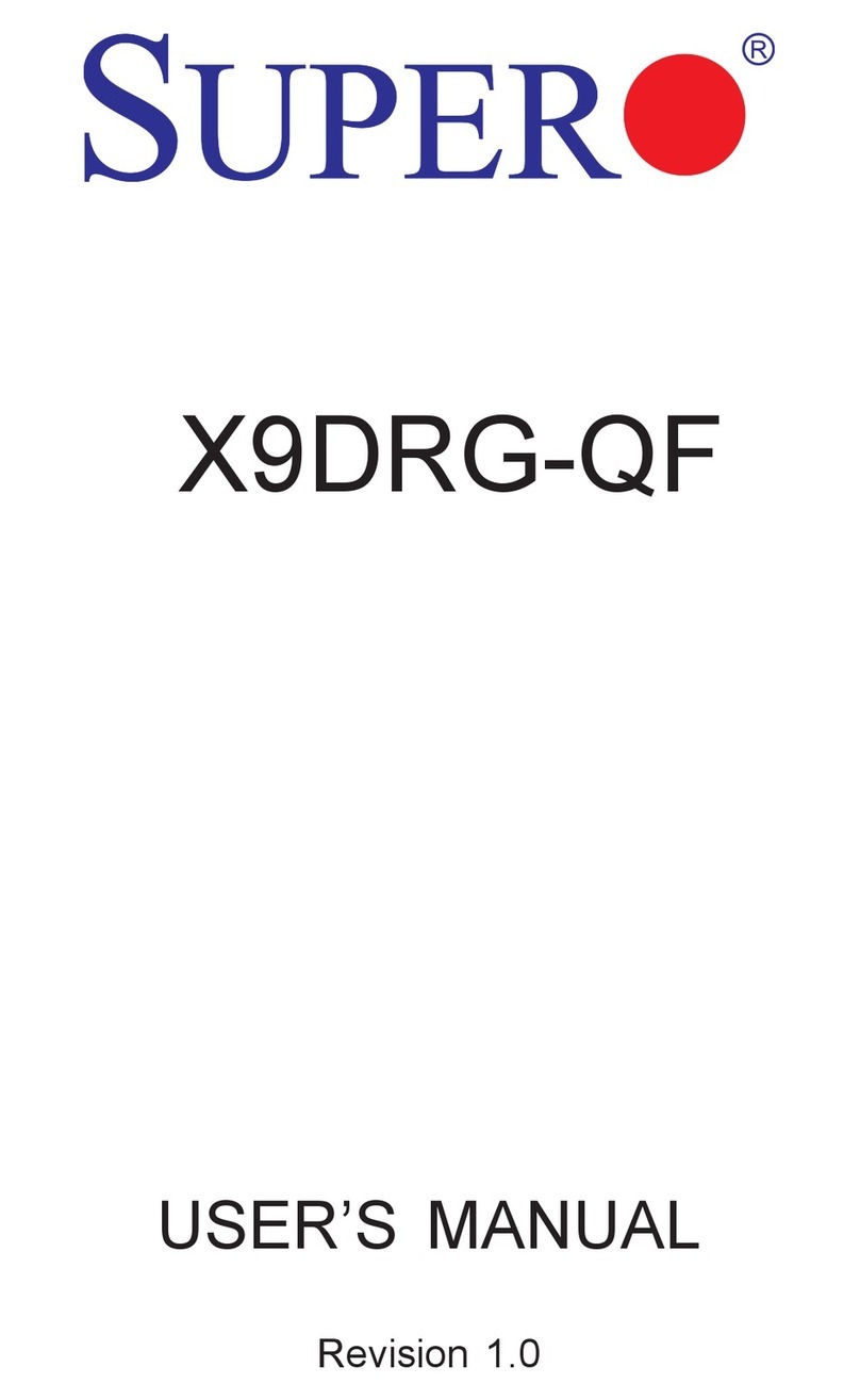 Supero X9DRG-QF User manual